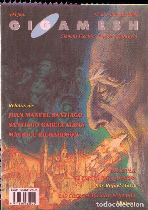 Postales: Revista Gigamesh numero 26: Juan Manuel Santiago, Santiago Garcia Albas - Varios