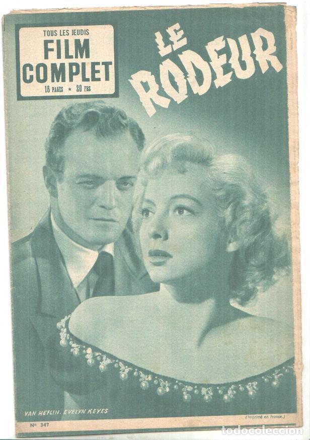 Postcards: Revista: Film Complet num 357: Le rodeur, portada Van Heflin, Evelyn Keyes - NULL