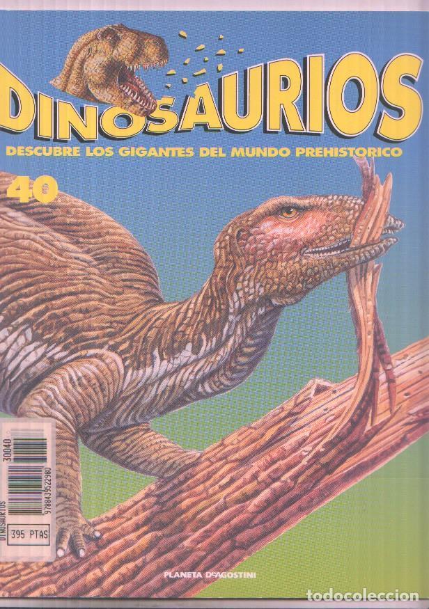 Postales: Dinosaurios fasciculo coleccionable numero 040 - varios