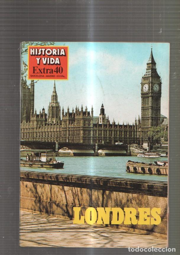 Postkarten: Historia y Vida Extra numero 40: Londres en la antiguedad- Las invasiones- La - varios