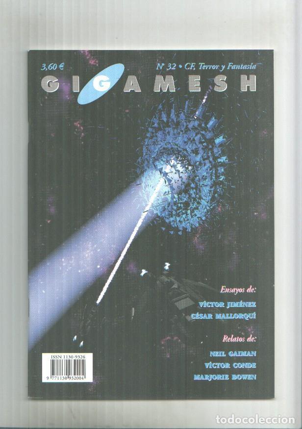 Postales: Revista Gigamesh numero 32: Neil Gaiman: otra gente - Varios