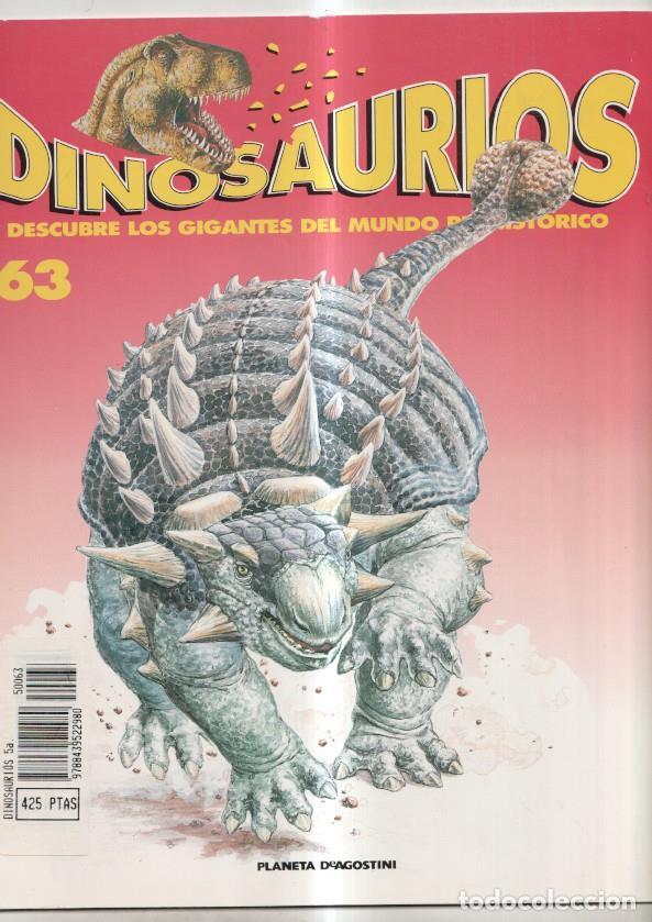 Postales: Dinosaurios fasciculo coleccionable numero 063 - varios