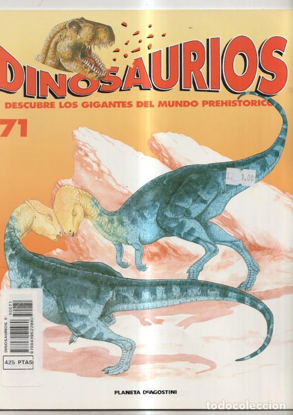 Postales: Dinosaurios fasciculo coleccionable numero 071 - varios