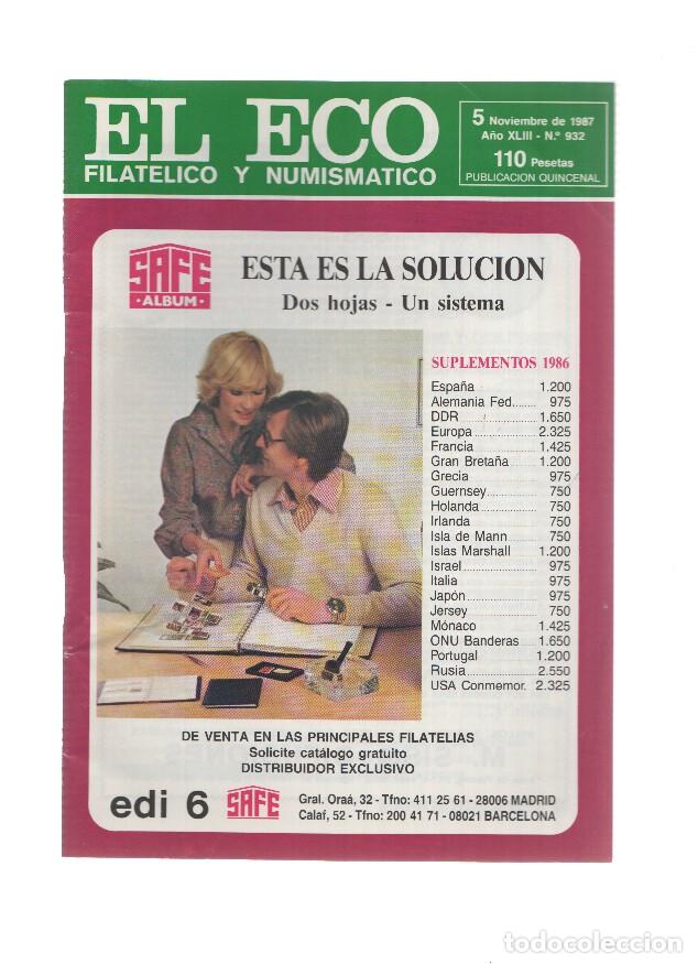 Postales: El Eco Filatelico y Numismatico numero 0932: Guillermo I el conquistador y la herencia Vikinga - var