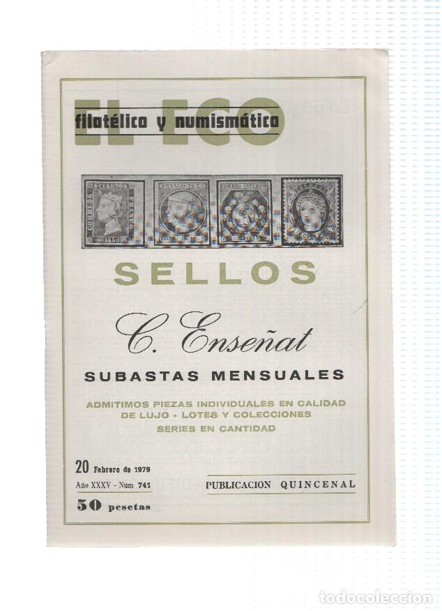 Postkarten: El Eco Filatelico y Numismatico numero 0741: Andorra: Una desafortunada decision - varios