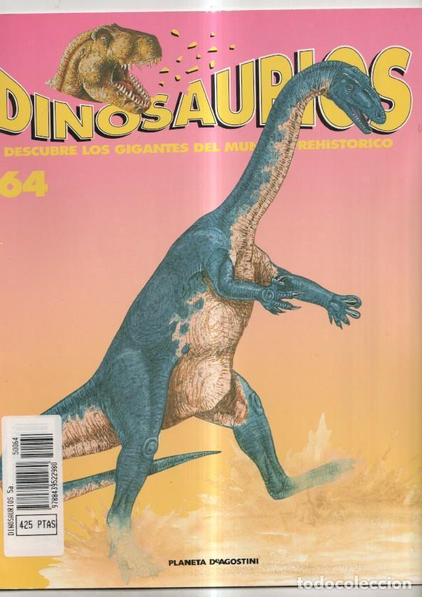Postales: Dinosaurios fasciculo coleccionable numero 064 - varios