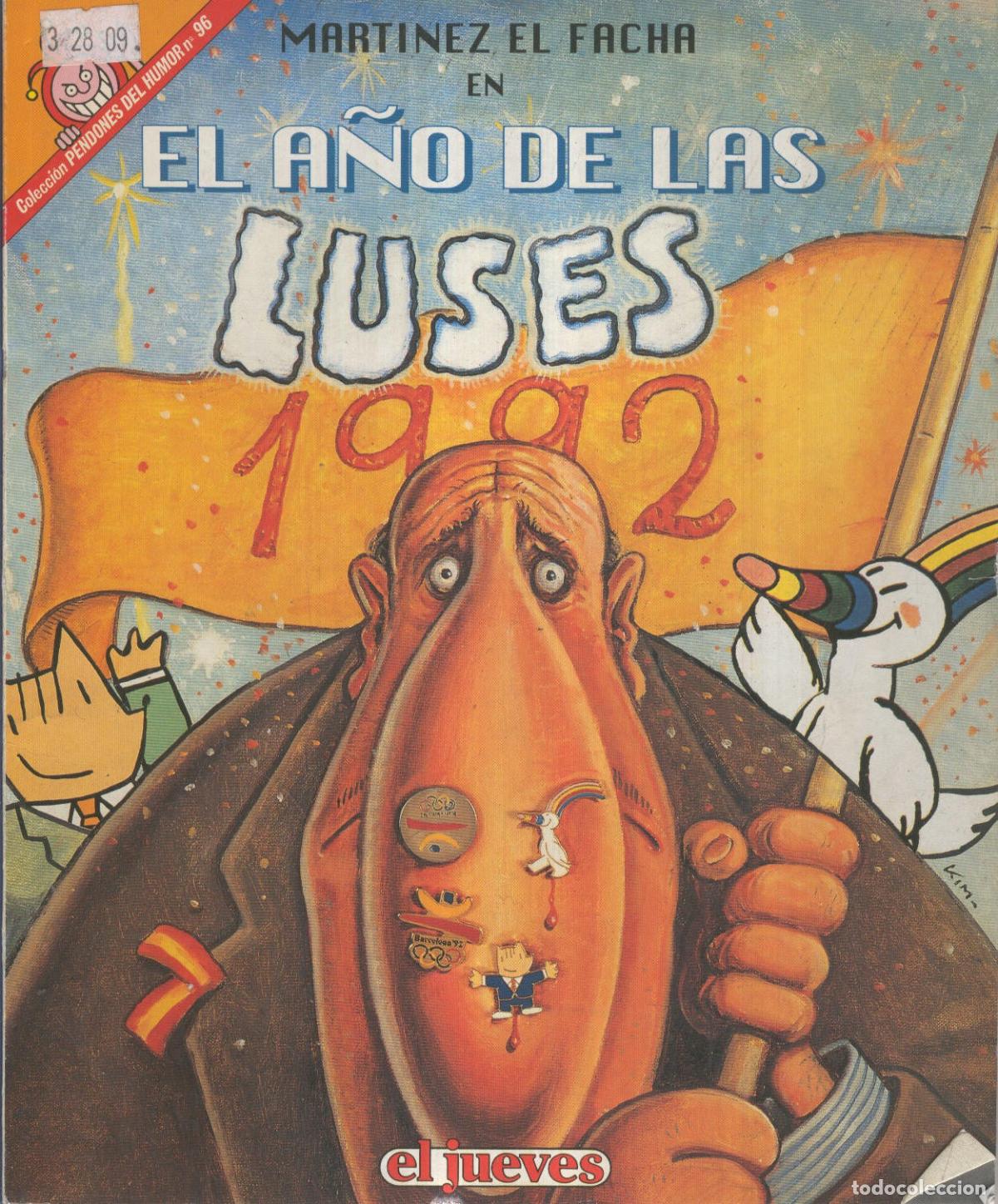 Postkarten: EL JUEVES: MARTINEZ EL FACHA El a&ntilde;o de las luses (numerado 03 en trasera) - KIM