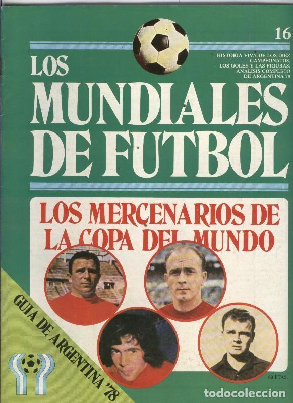 Postales: Los mundiales de futbol fasciculo numero 16 - Varios