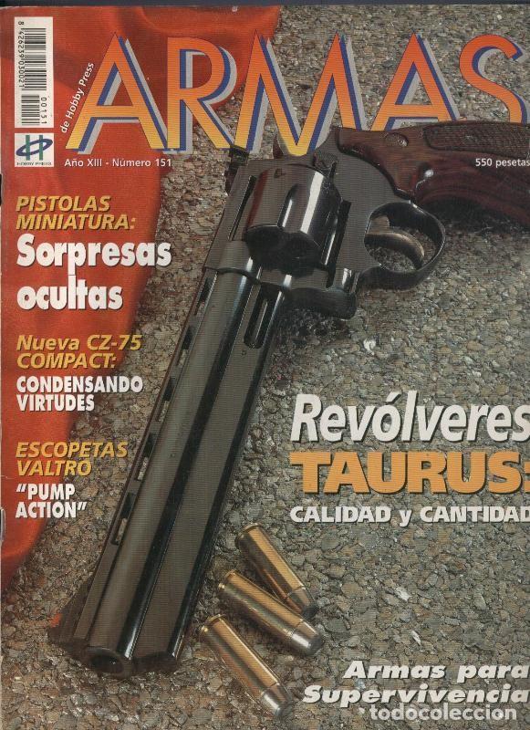 Postales: Armas numero 151: Revolveres Taurus - Varios