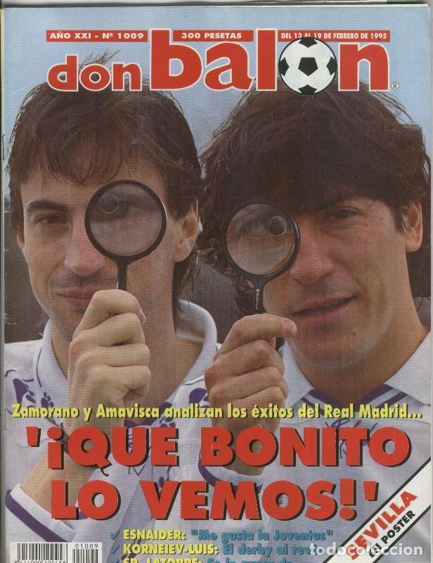 Postales: Don Balon numero 1009: poster del Sevilla - Varios
