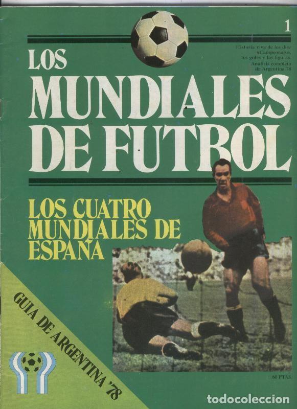 Postales: Los mundiales de futbol fasciculo numero 01 - Varios