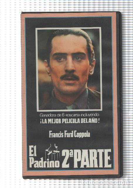Postales: Pelicula, VHS: El Padrino segunda parte de Francis Ford Coppola. Ganadora de 6 oscars