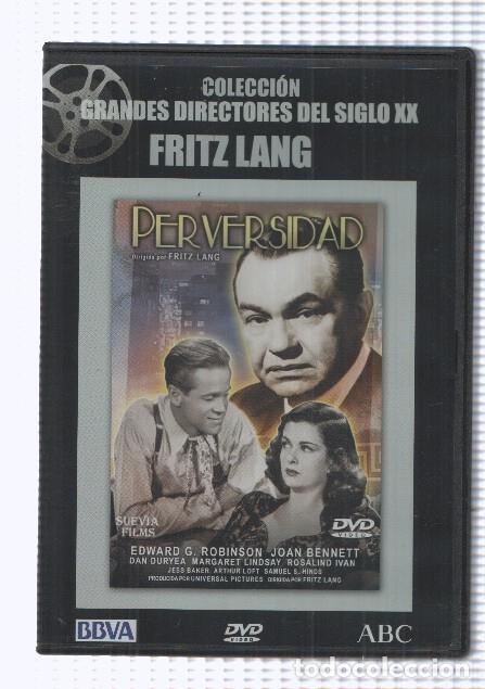 Cartoline: Pelicula en DVD: Perversidad, 1945. Coleccion Grandes Directores del Siglo XX Fritz Lang. ABC 14 - N