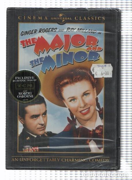 Postais: DVD: The Major and the minor (1942), Cinema Universal Classics - Ginger Rogers. Director: Billy Wild