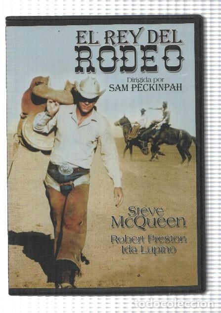 Cartoline: DVD, pelicula: El rey del rodeo (1972). Dirigida por Sam Peckinpah con Steve McQueen, Robert Preston