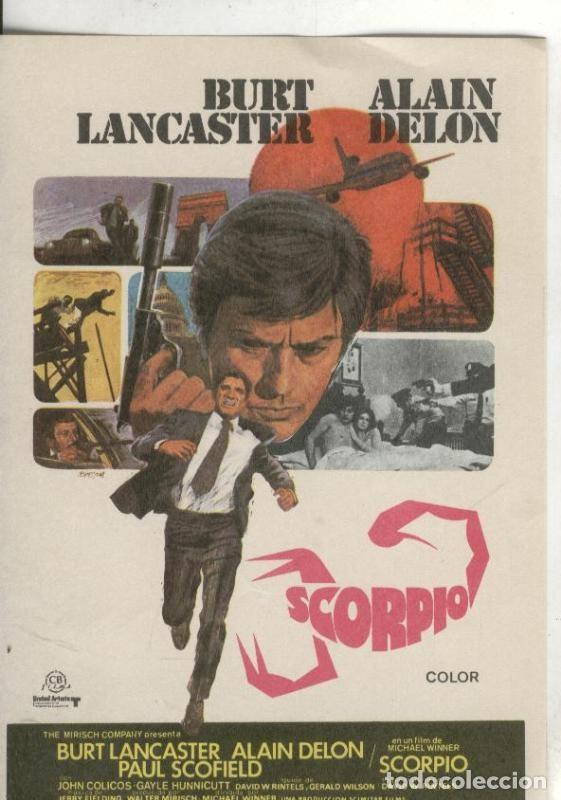 Postales: Programas de Cine: Scorpio - Varios - Foto 1