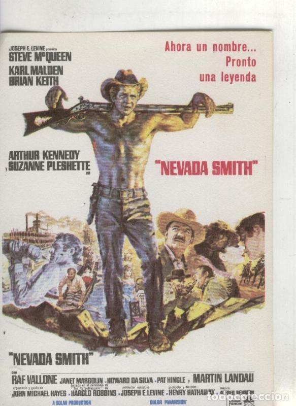 Postales: Programas de Cine: Nevada Smith - Varios - Foto 1