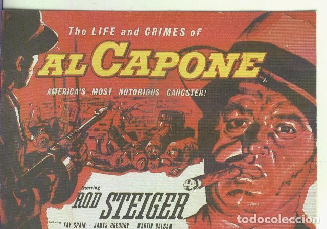 Postcards: Programas de Cine: Al Capone - Varios