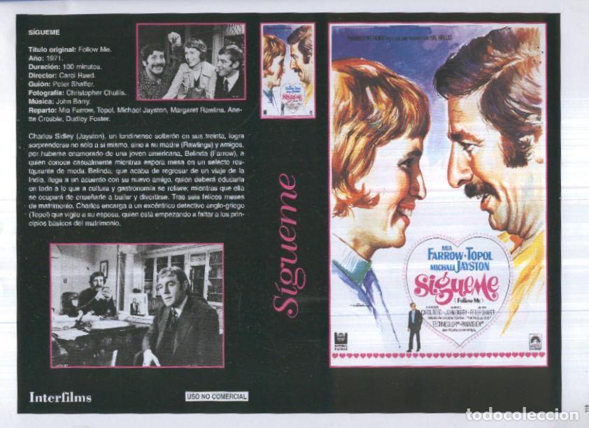 Postales: Caratula cine 30x22 cm: Sigueme y Unos peques geniales - Varios
