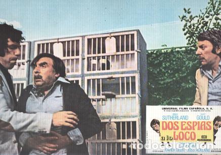 Postcards: Caratula de cine: DOS ESPIAS A LO LOCO / Spys (numerado 05 en trasera) - Irvin Kershner