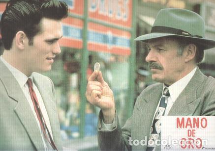 Postales: Caratula de cine: MANO DE ORO / The Big Town (numerado 10 en trasera) - Ben Bolt