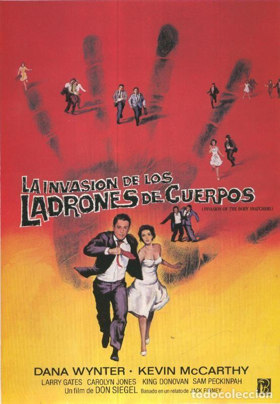 Postkarten: Cartel de Cine: LA INVASION DE LOS LADRONES DE CUERPOS, un fil de Don Siegel - DON SIEGEL