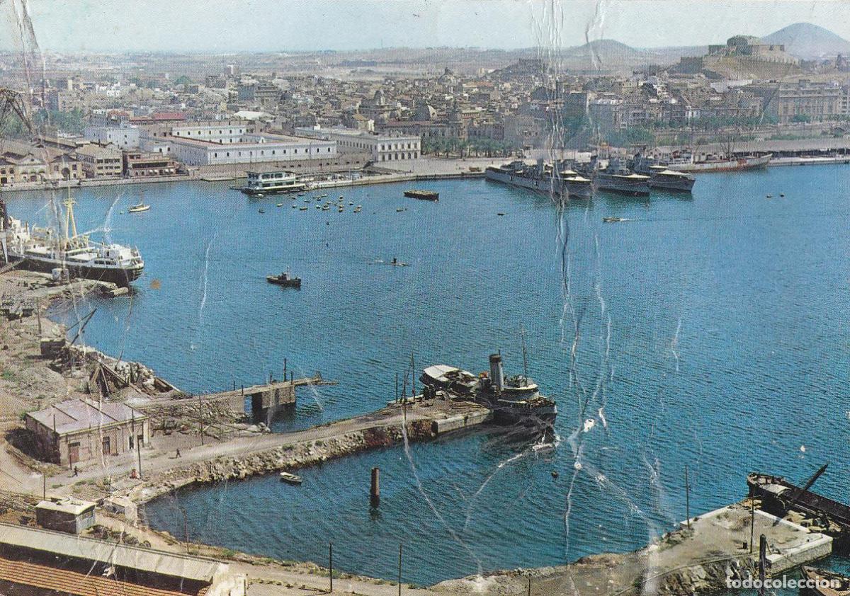 Postkarten: Postal 61379 : Cartagena. Vista parcial del puerto - Varios