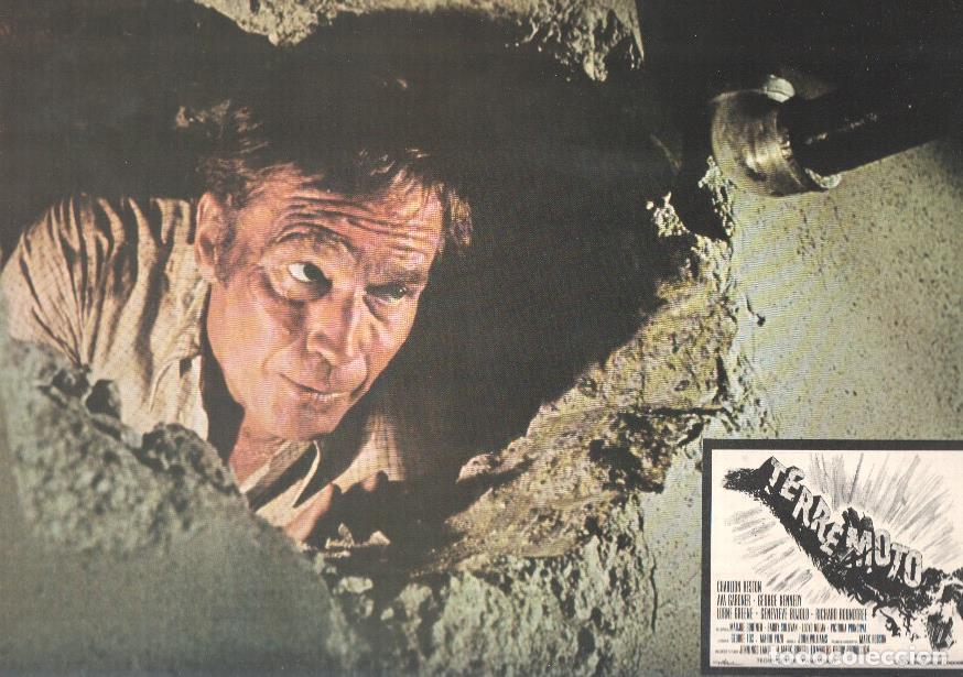 Postales: Caratula de cine: TERREMOTO / Earthquake , (numerado 10 en trasera) - Mark Robson
