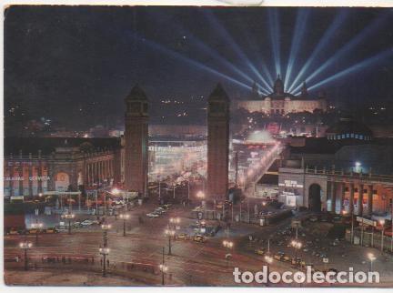 Postais: Postal E01602: Pza. Espa&ntilde;a, ,Barcelona - Varios