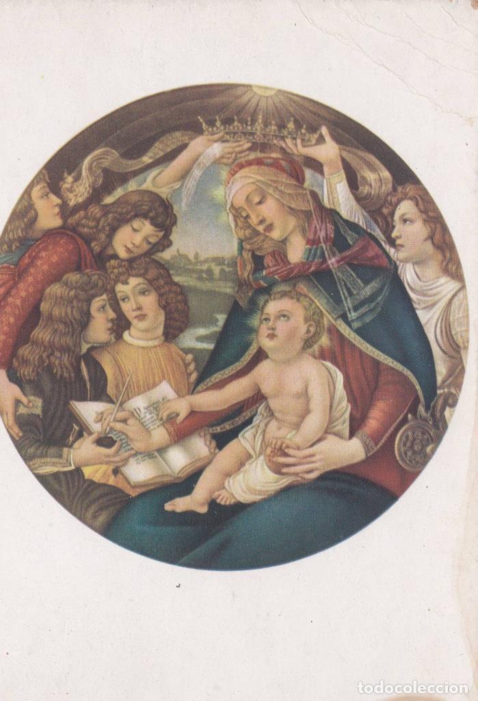 Cartoline: POSTAL B12408: BOTTICELLI: LA VIRGEN MAGNIFICADA - NULL