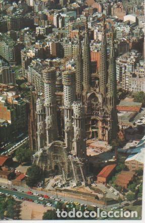 Postales: Postal E03518: Vista A&eacute;rea Templo de la Sagrada Familia, Barcelona - Varios