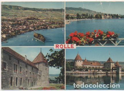 Postcards: Postal E02218: Im&aacute;genes de Rolle, Suiza - Varios