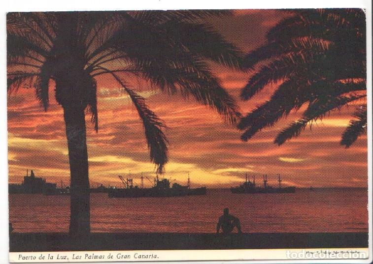 Postais: Postal JC0946: Puerto de la Luz, Las Palmas de Gran Canaria, photo: Ed. Ludwig, John hinde Studios -