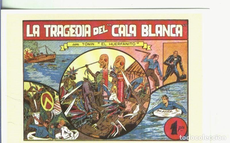 Postales: Postal-Ficha: Tonin el Huerfanito - Varios