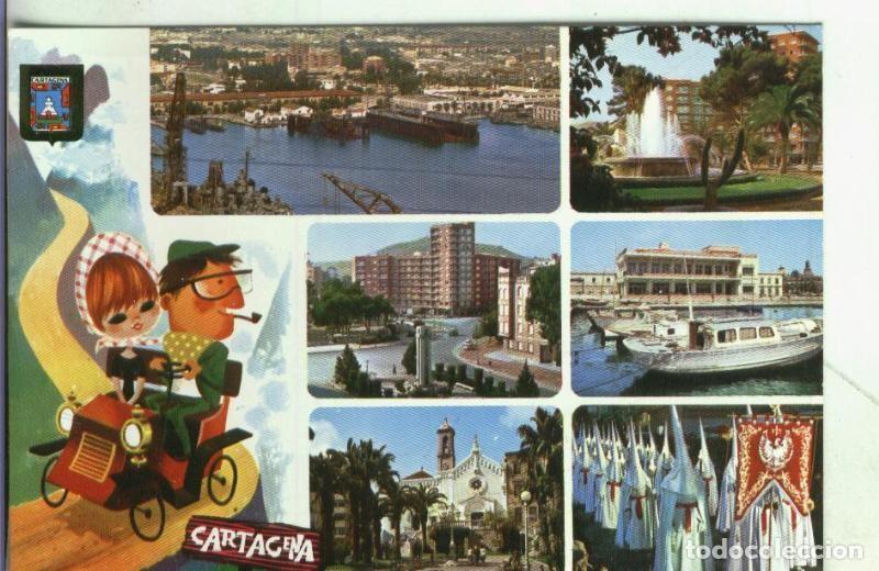 Postcards: Postal:: Cartagena - Varios