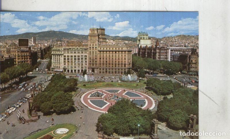 Cartoline: Postal: Barcelona: Plaza de Catalunya - Varios