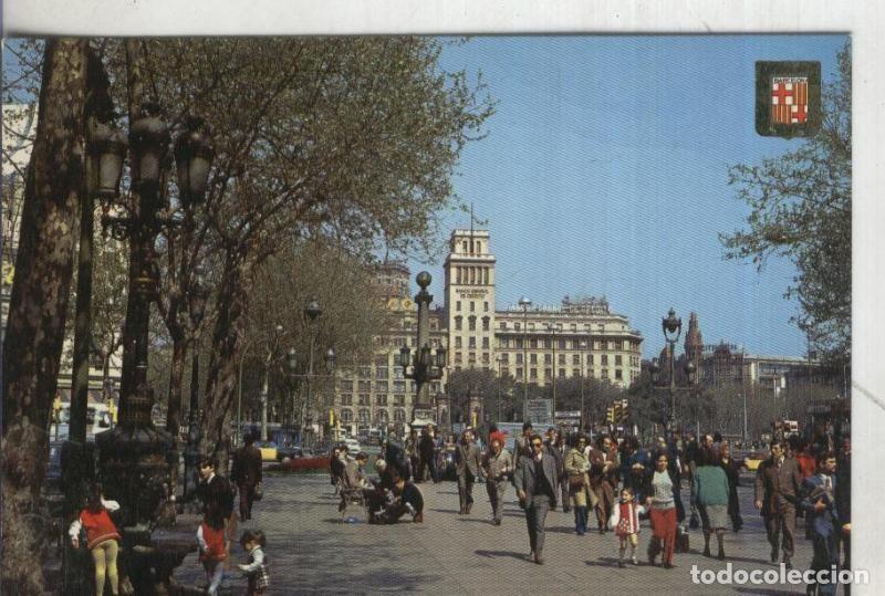 Postcards: Postal: Barcelona: Las Ramblas - Varios