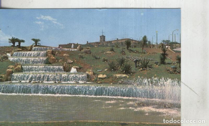 Postcards: Postal: Barcelona: Fuentes y Castillo de Montjuich - Varios