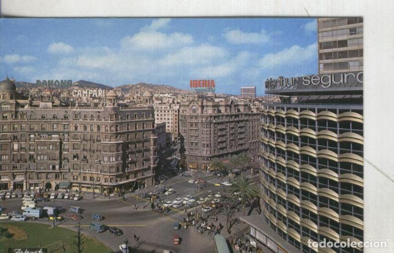 Cartes Postales: Postal: Barcelona: Plaza de Calvo Sotelo - Varios