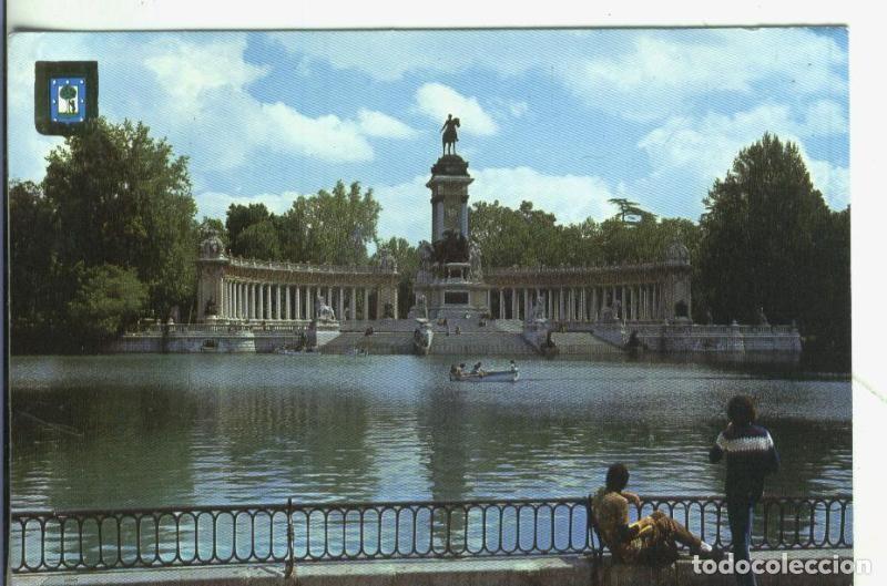 Postais: Postal: Madrid: Parque del Retiro - Varios
