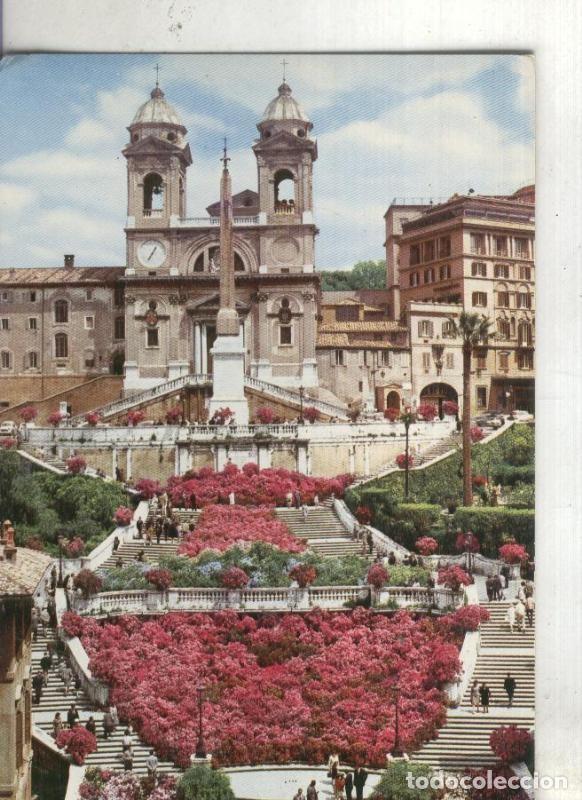 Postkarten: Postal: Roma: Trinita dei Monti - Varios