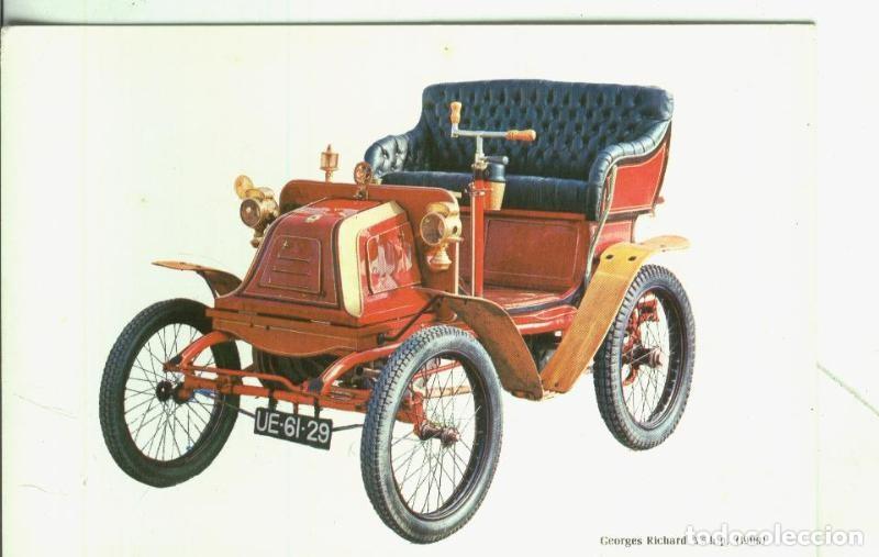 Postais: Postal: Propaganda Caja Ahorro: Georges Richard 3,5 h.p. - Varios