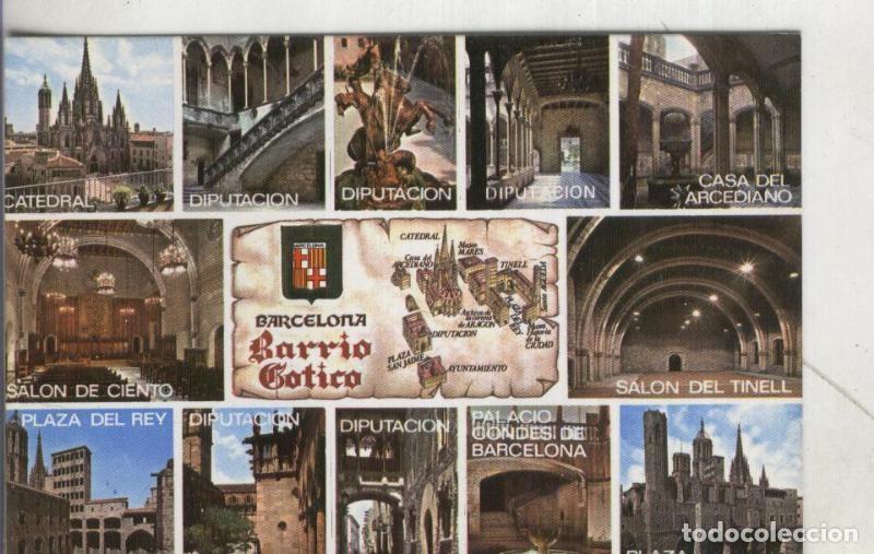 Postkarten: Postal 3927 : Barcelona: Barrio Gotico - Varios