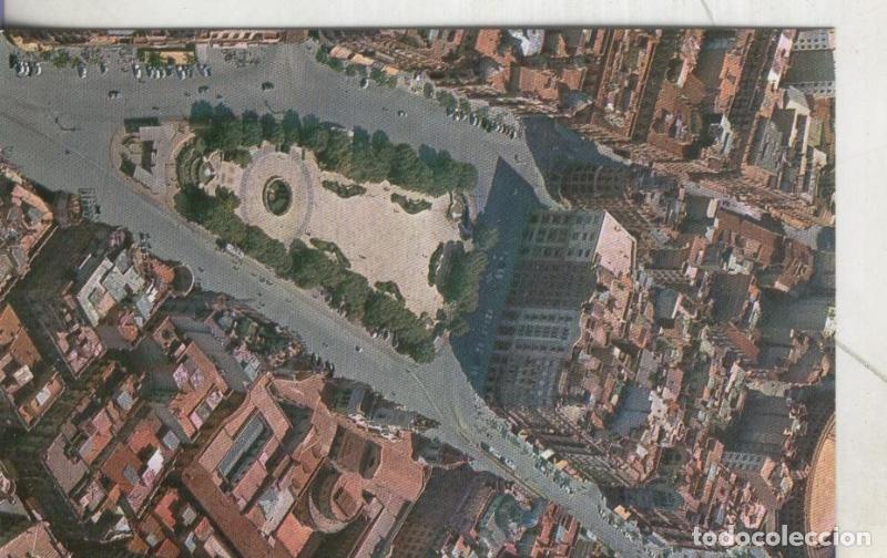 Postkarten: Postal 4267 : Vista Aerea: Valencia: Plaza del Caudillo - Varios