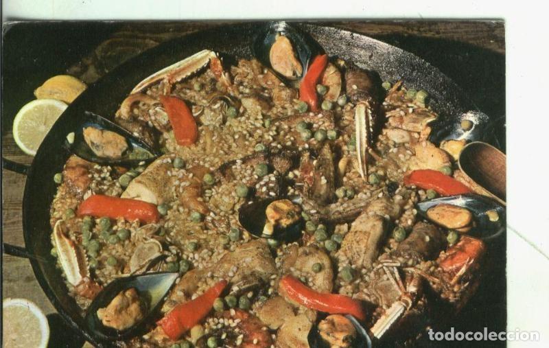 Cartoline: Postal: Valencia: Paella a la marinera - Varios