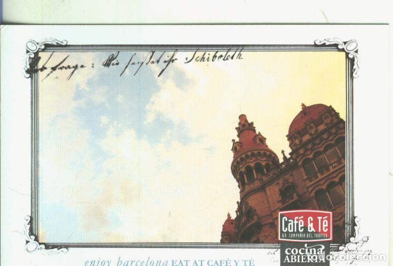 Postkarten: Postal 4328 : Publicitaria: Cafe & Te en Barcelona - Varios
