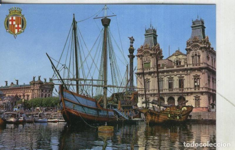 Postkarten: Postal 4116 : Barcelona: Carabela Santa Maria - Varios