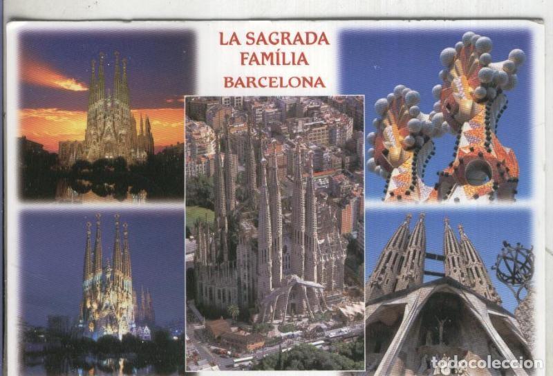 Postkarten: Postal 4596 : Vistas de la Sagrada Familia en Barcelona - Varios