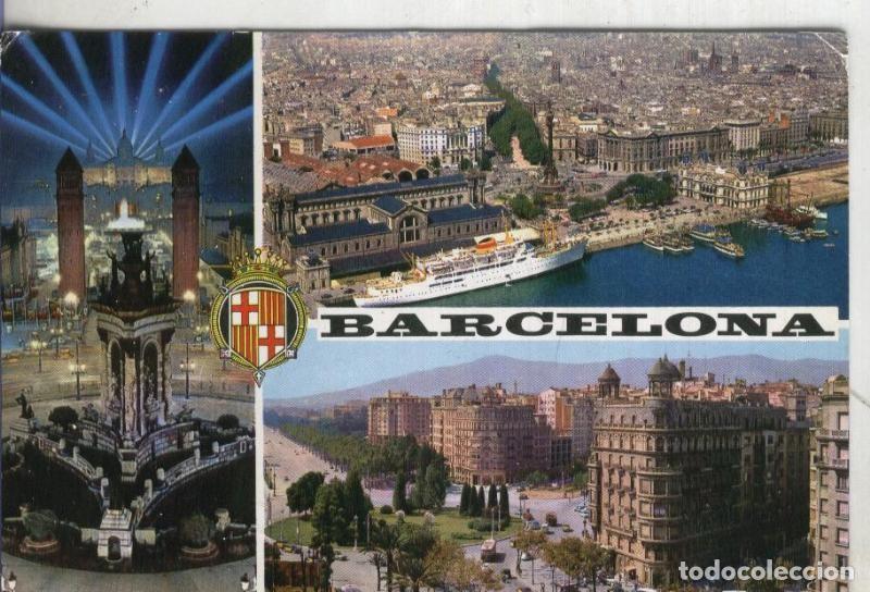 Postkarten: Postal 4616 : Vistas de Barcelona - Varios