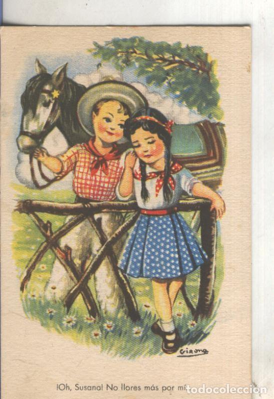 Postkarten: Postal coloreada de epoca 0063 : Editorial Artigas: ilustracion de Girona - Varios